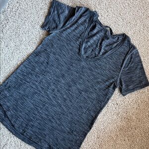 lululemon athletica Gray Short Sleeve Tee